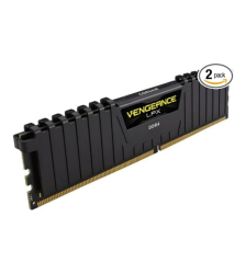 Corsair Vengeance LPX 16GB (2x8GB) DDR4 DRAM 3200MHz C16 Desktop Memory Kit - Black (CMK16GX4M2B3200C16)