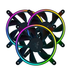 Razer Ventilateur pour PC Kunai 120MM aRGB LED PWM Performance Fan – 3 Fans Ref: RC21-01810100-R3M1