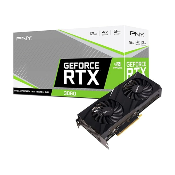 PNY GeForce RTX™ 3060 12GB Verto Dual Fan Graphics Card